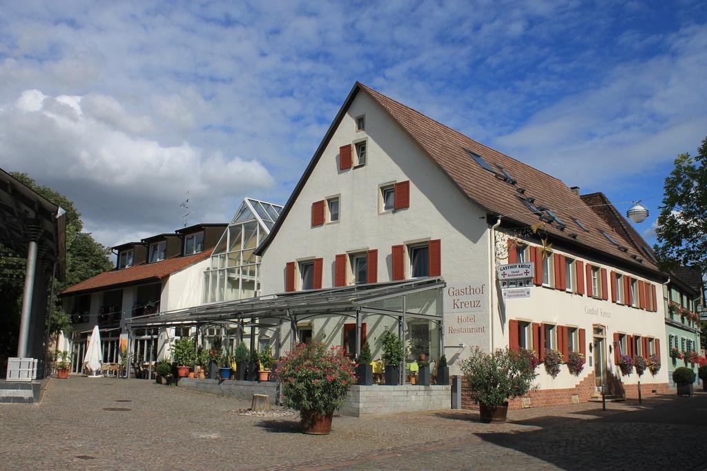 Gasthof Kreuz Hotell Heitersheim Exteriör bild