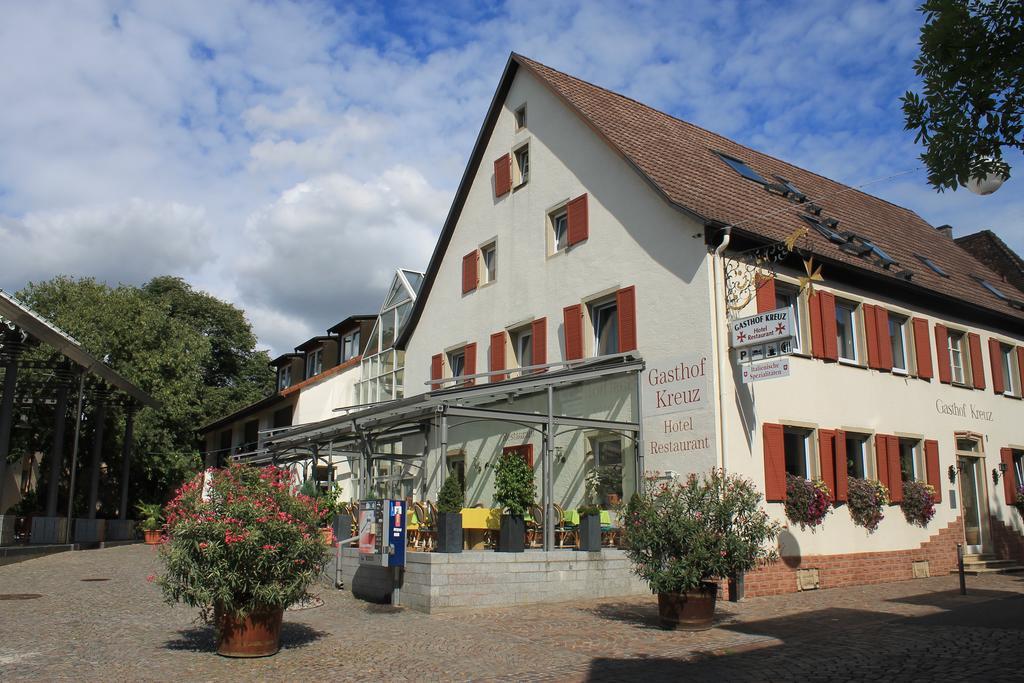 Gasthof Kreuz Hotell Heitersheim Exteriör bild