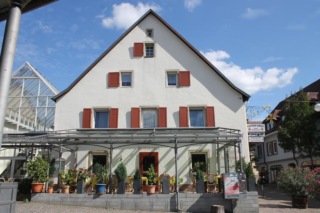 Gasthof Kreuz Hotell Heitersheim Exteriör bild